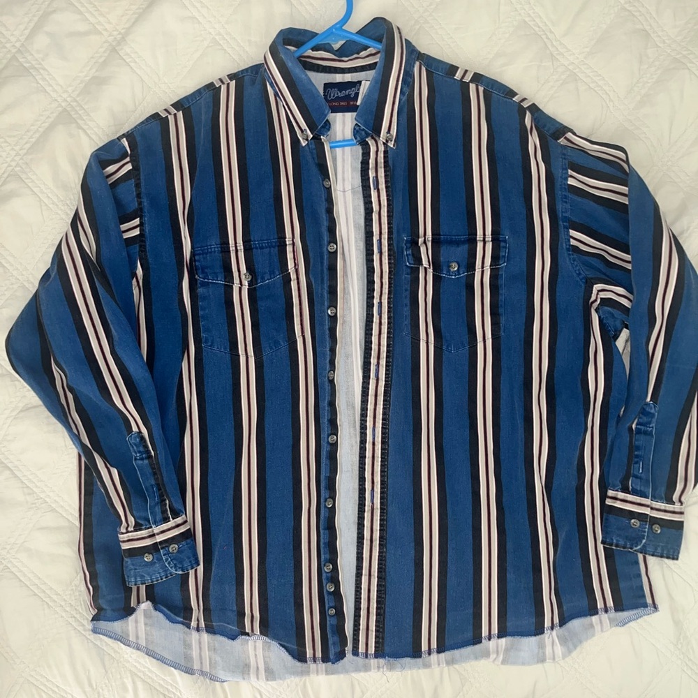 Vintage Wrangler Button Up Shirt